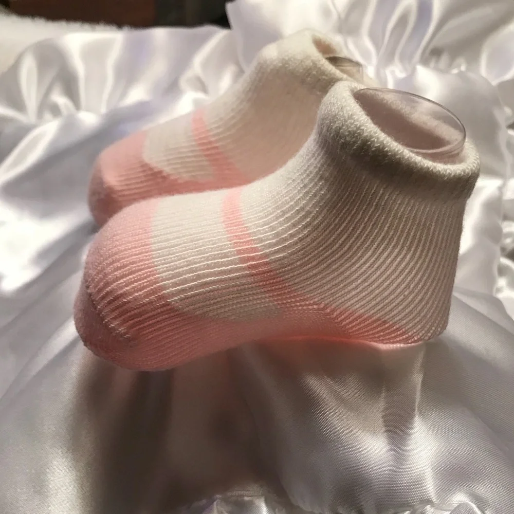 Newborn Baby Girl Sock Booties